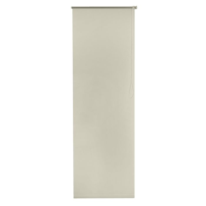 Штора рулонная 50х175 см "Плайн", цвет кремовый