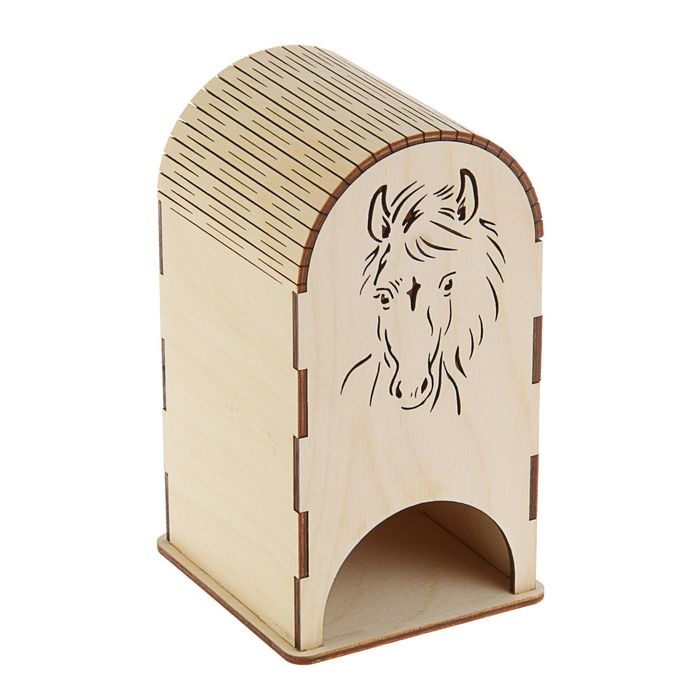 Чайный домик с круглой крышей "Лошадь"