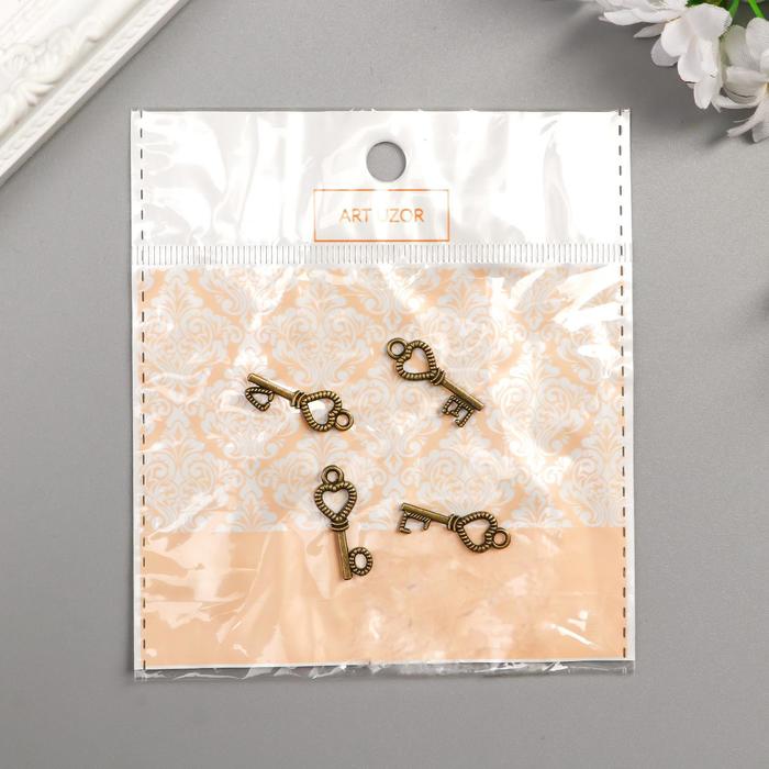 Декор для творчества "Ключ к сердцу" под латунь