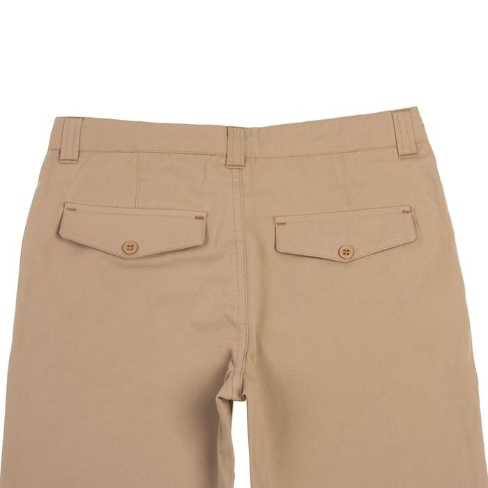 Брюки для мальчика, рост 140 см, цвет бежевый