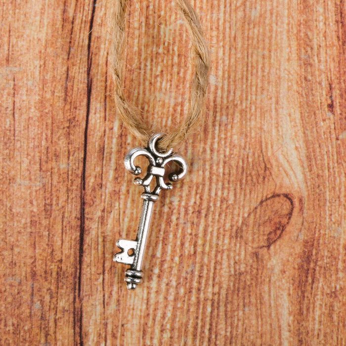 Открытка декоративная с элементом "Ключик к мечтам", 9 х 9 см