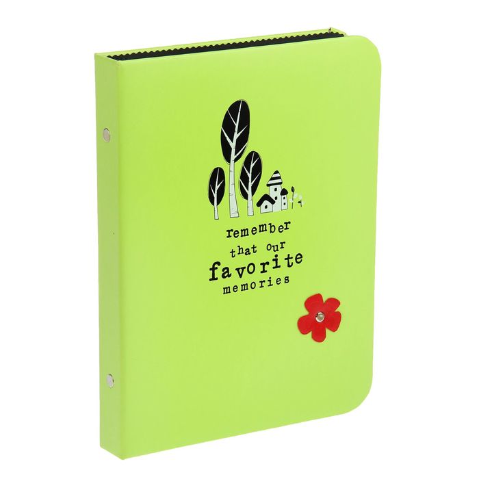 Фотоальбом на 160 фото 10х15 см "Детские шалости" в коробке кожзам МИКС 31х24х4,5 см