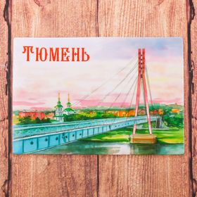 

Магнит двусторонний «Тюмень»