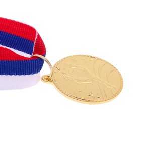 Медаль тематическая «Танцы одиночные», золото, d=3,5 см Ош