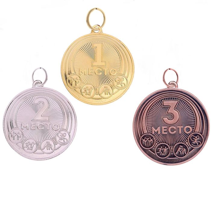 Медаль призовая 074 "2 место"