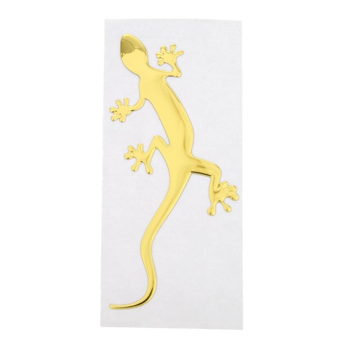 Наклейка декоративная TORSO на автомобиль Ящерица, золото