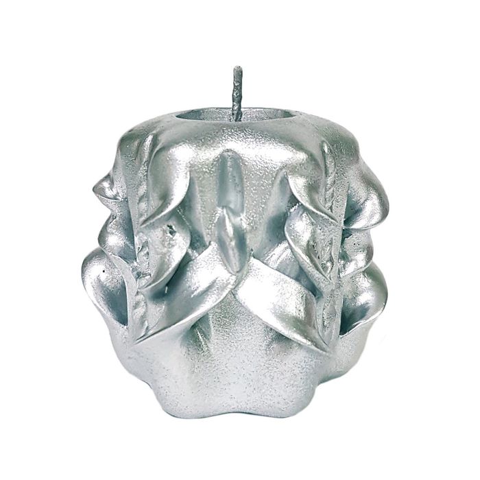 Свеча резная 5,5см "Мини" Серебро