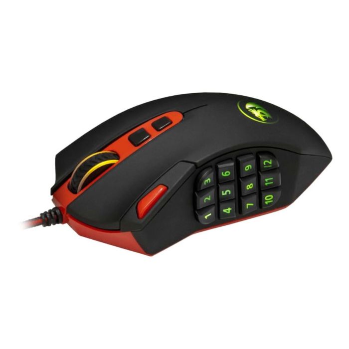 Мышь игровая Redragon Firestorm 50-16400 dpi / 19 кнопок / лазер / проводная