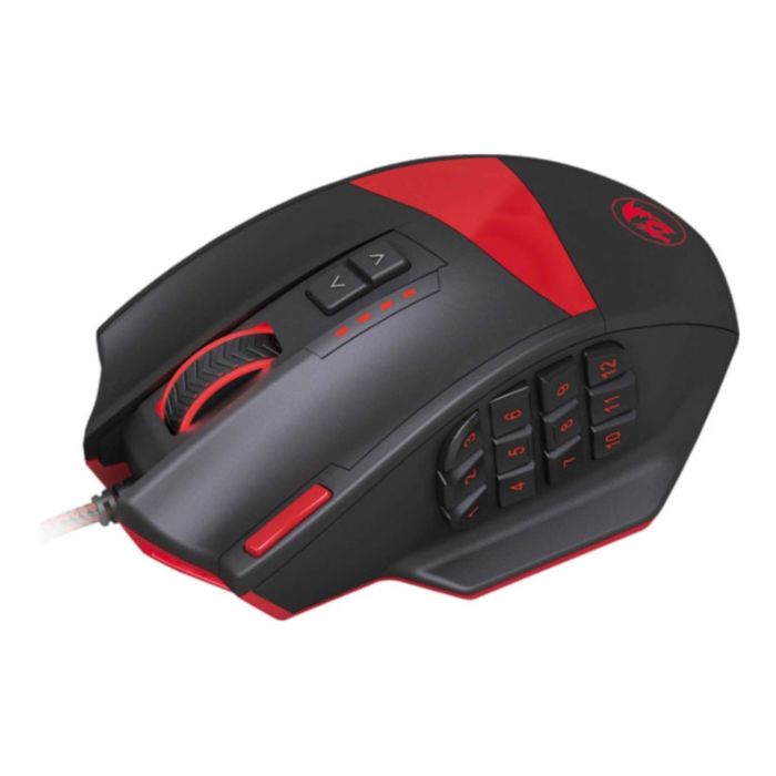 Мышь игровая Redragon Foxbat 50-16400 dpi / 19 кнопок / лазер / проводная