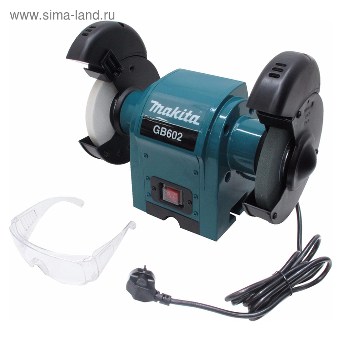 Заточной станок Makita GB 602, 250 Вт, 2850 об/м, 150х16х12.7 мм, 220 В