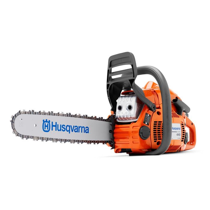 Бензопила Husqvarna 445Е (9671566-35), 2.1 кВт/2.8 л.с., 15", шаг 0.325"