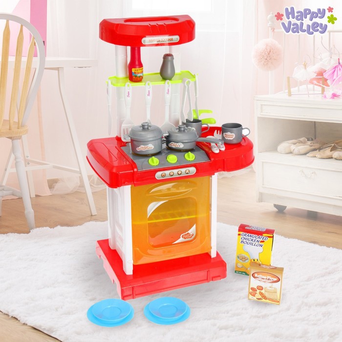 Игровой набор мини-кухня в чемодане "Лучшие коллекции", высота 41см