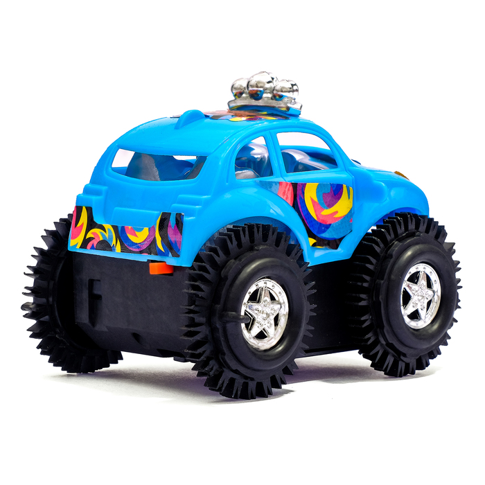 Машина-перевёртыш "Тачка", работает от батареек, цвета МИКС