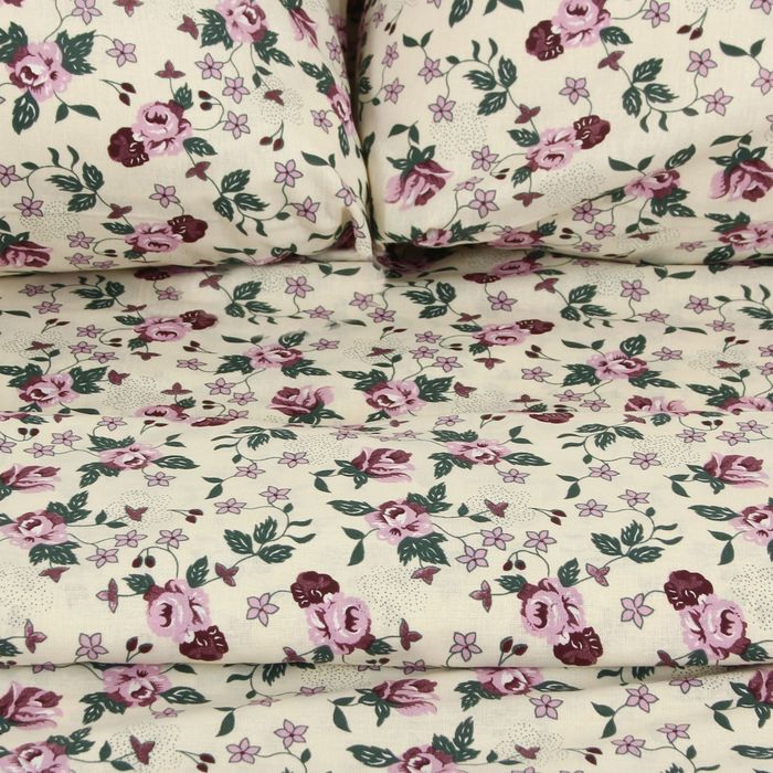 Постельное бельё 2 сп. Блакит рис. Пастораль 215х175 см, 220х210 см, 70х70 см 2шт, бязь, хл.100%, 125 г/м
