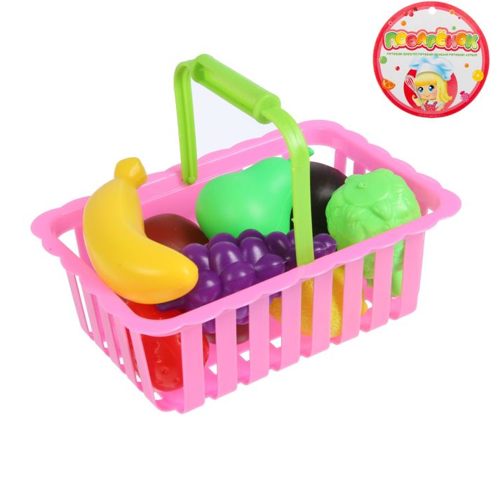 Набор продуктов "Фруктовая корзина", 9 предметов