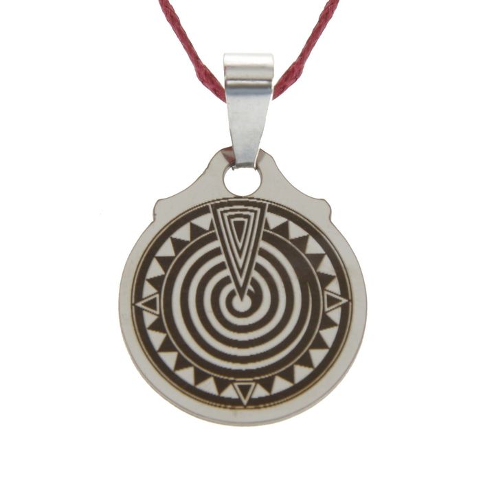 Амулет "Знак летнего солнцестояния", (мед/сталь)