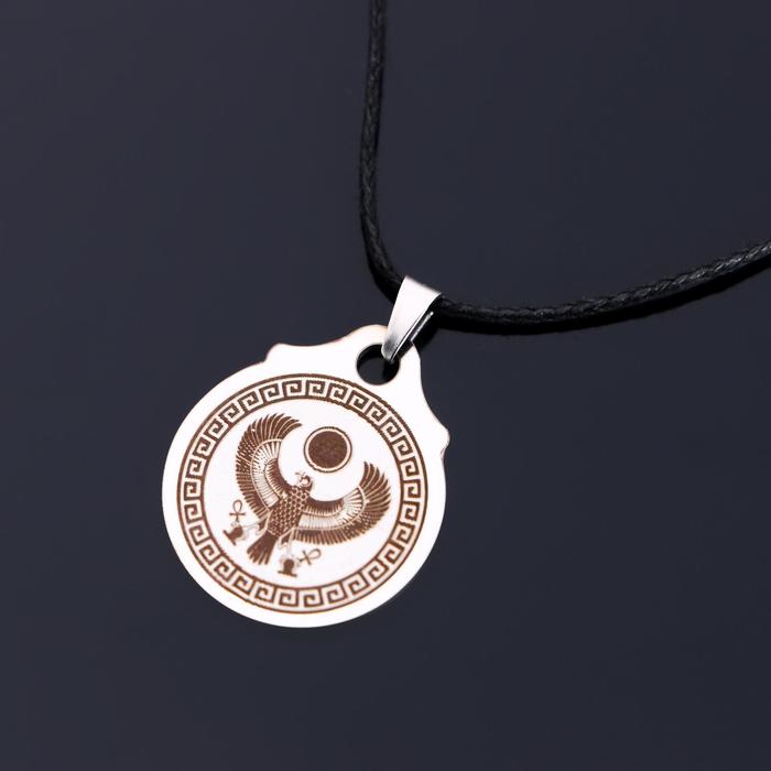 Амулет "Королевский сокол", (мед/сталь)