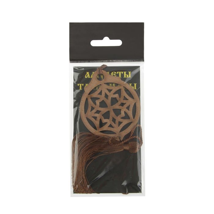 Амулет "Ловец красоты и очарования", бук, 7х6 см