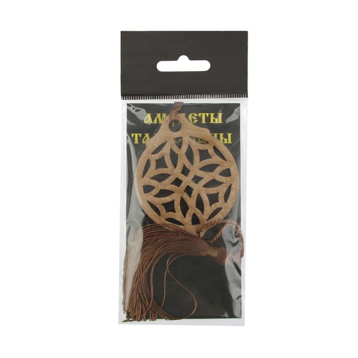 Амулет "Ловец талантов", бук, 7х6 см