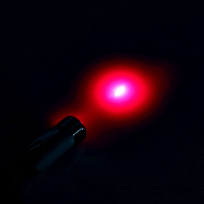 Ручка-лазер «Указка», с фонариком, магнит