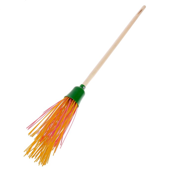 Метла малая "Филиппок" берёзовый черенок 70 см МИКС