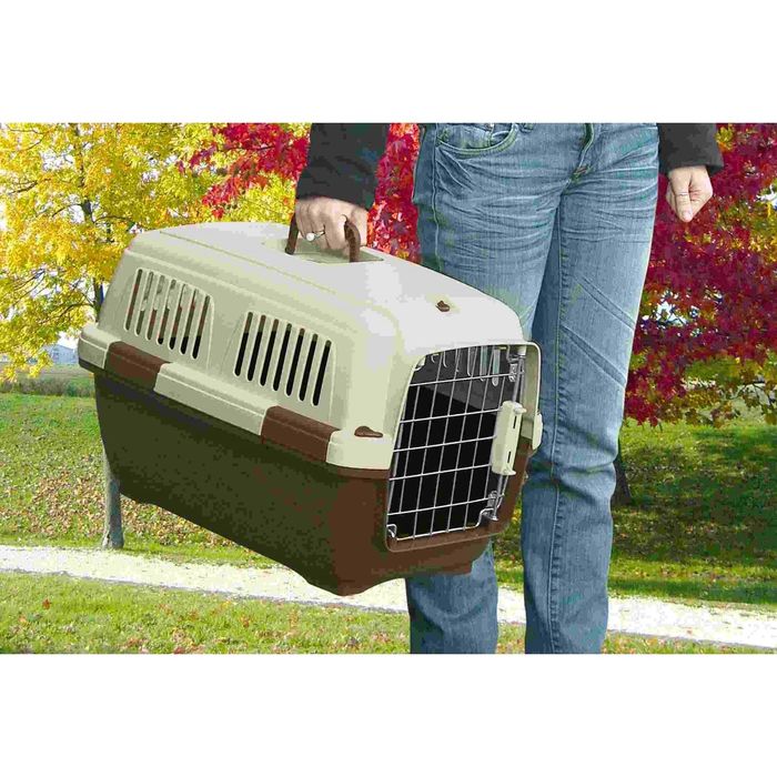 Переноска Marchioro CAYMAN 3 64х43х43h см коричнево-бежевая