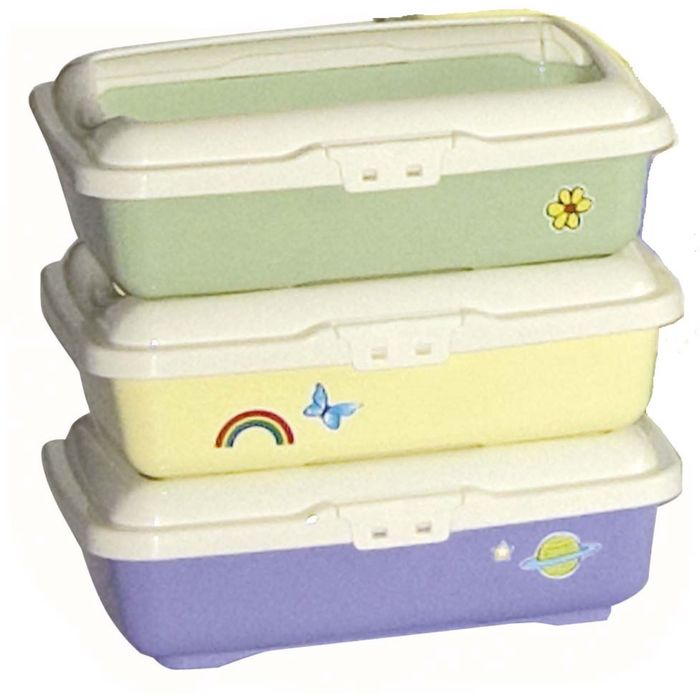 Туалет Marchioro GOA 2C с бортом, 43 х 33 х 14 см, ассорти "пастель"