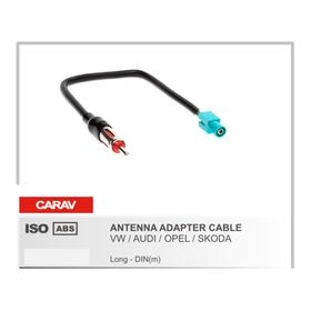 

Антенный переходник CARAV 13-007 (ANT адаптер VW / AUDI / OPEL / SKODA Long)