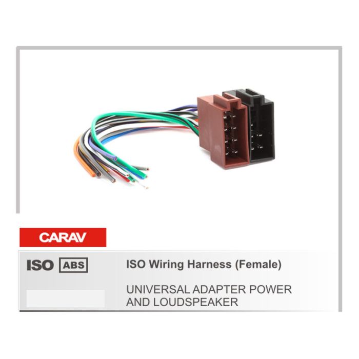 Евро разъём CARAV 12-002 (ISO)