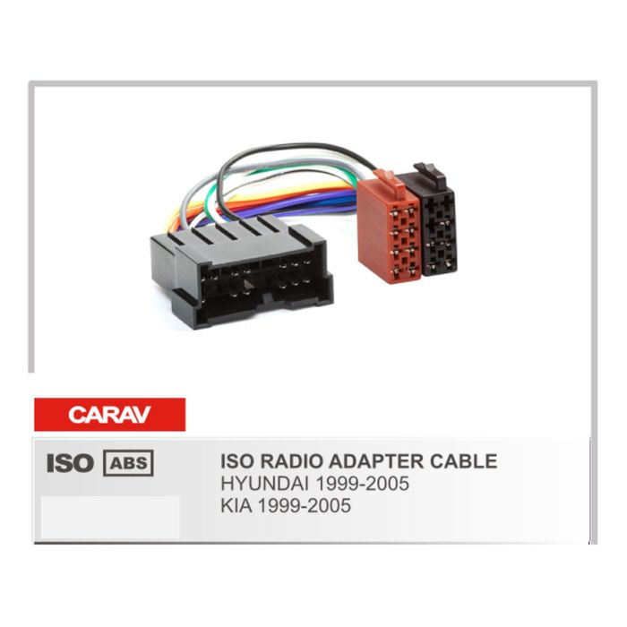 Евро разъём CARAV 12-013 (ISO адаптер HYUNDAI 1999-2005/1999-2005 KIA)