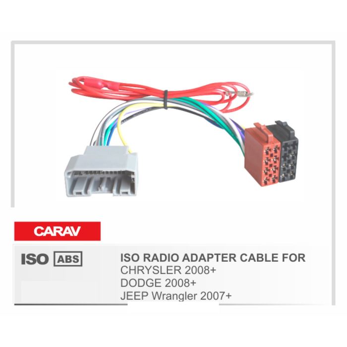 Евро разъём CARAV 12-034 (CHRYSLER 2008+ / DODGE 2008+ / JEEP Wrangler 2007+)
