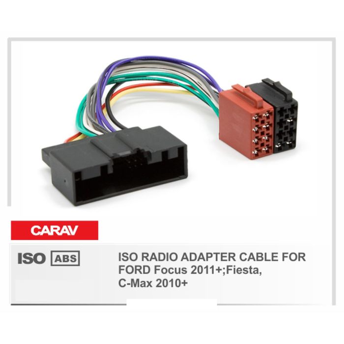 Евро разъём CARAV 12-040 (ISO-переходник для FORD Focus 2011+; Fiesta, C-Max 2010)