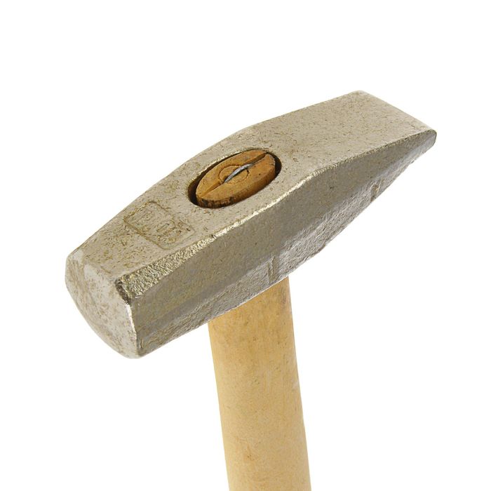 Молоток слесарный "Горизонт", 1 кг, с квадратным бойком