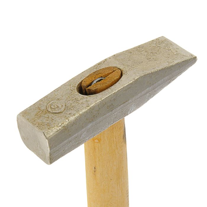 Молоток слесарный "Горизонт", 0.6 кг, с квадратным бойком