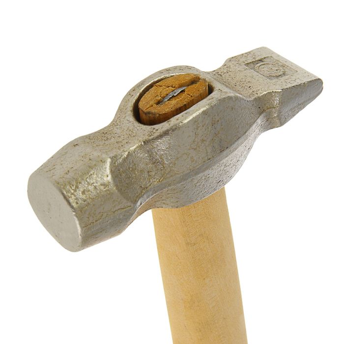 Молоток слесарный "Горизонт", 0.8 кг, с круглым бойком