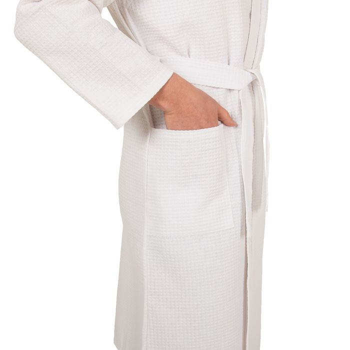 Халат вафельный мужской "Глава семьи", размер 50, хлопок 100%, 240г/м2