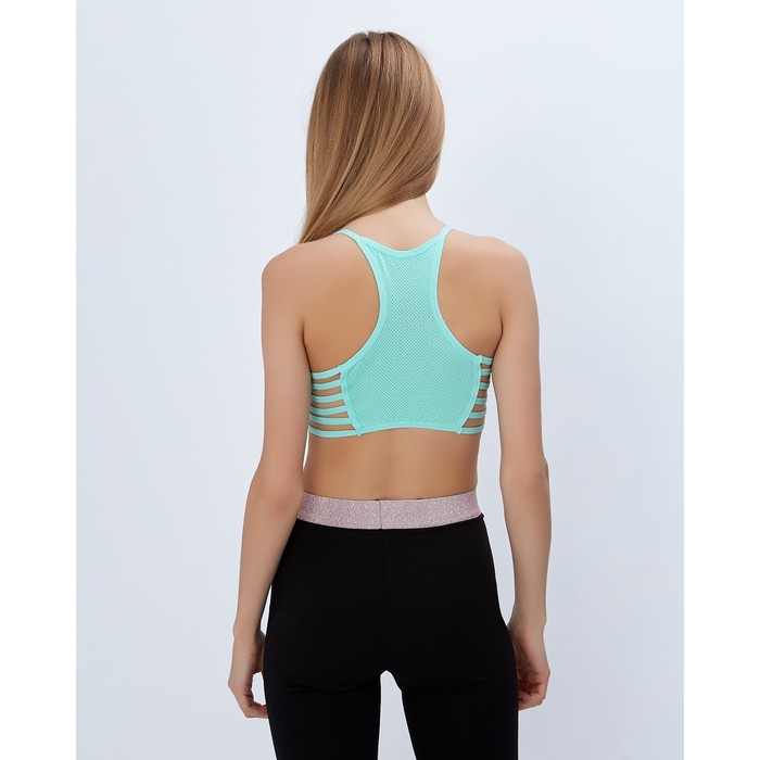 Топ спортивный с чашками ONLITOP Summer mint р-р L