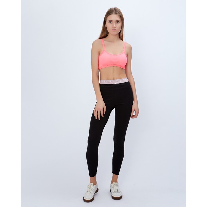 Топ спортивный с чашками ONLITOP Summer beach pink р-р L