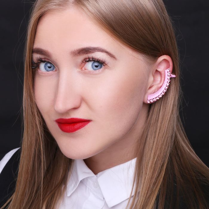 Серьга "Каффа" блеск, цвет МИКС