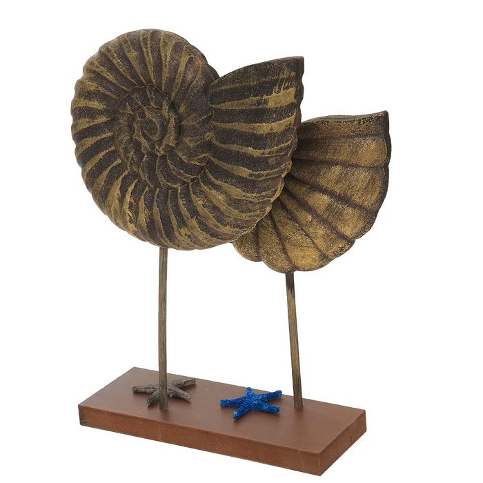 Декор настольный «Ракушки», 27,5 х 8 х 32,5 см