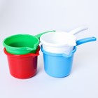 Ковш для купания и мытья головы, детский банный ковшик, хозяйственный 1,3 л, цвет МИКС - Фото 5