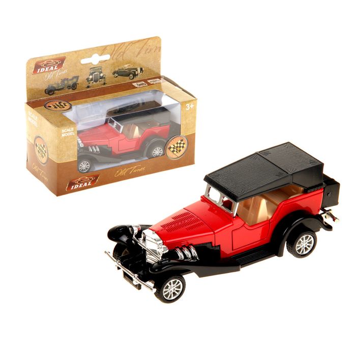 Машина металлическая инерционная "Ретро", масштаб 1:38, МИКС