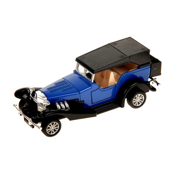 Машина металлическая инерционная "Ретро", масштаб 1:38, МИКС