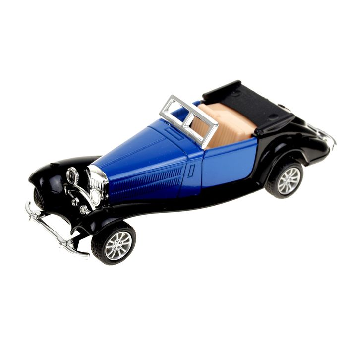 Машина металлическая инерционная "Ретро", масштаб 1:32, МИКС