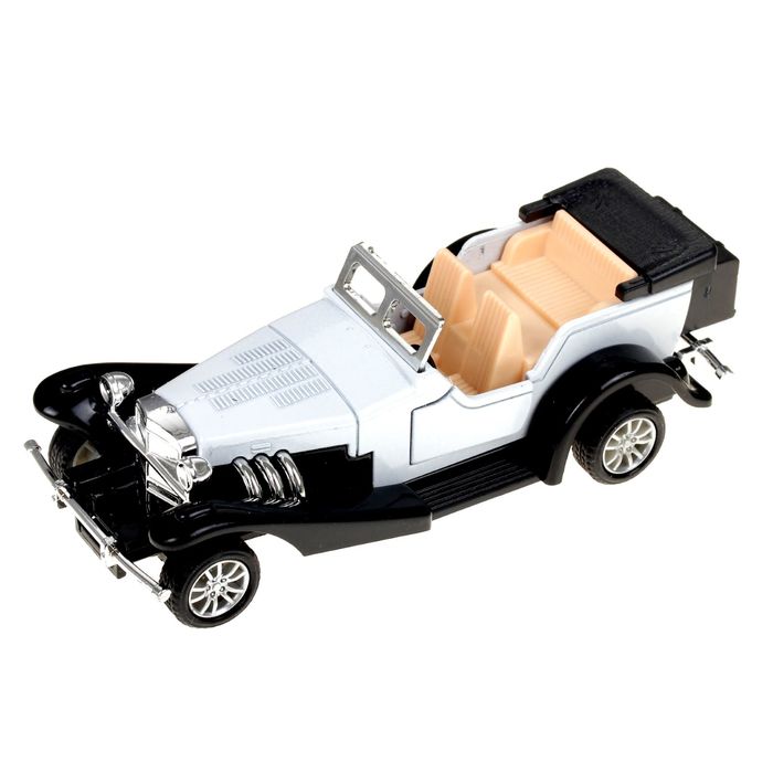 Машина металлическая инерционная "Ретро", масштаб 1:32, МИКС