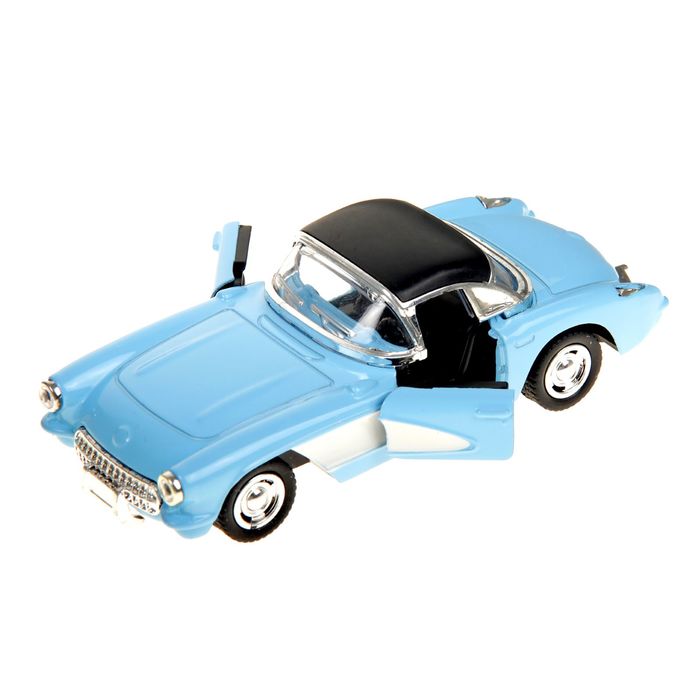 Машина металлическая инерционная "Ретро", масштаб 1:32, МИКС