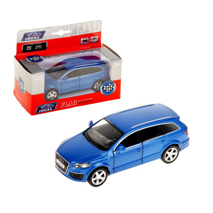 Машина металлическая инерционная Audi Q7, масштаб 1:30/39, МИКС