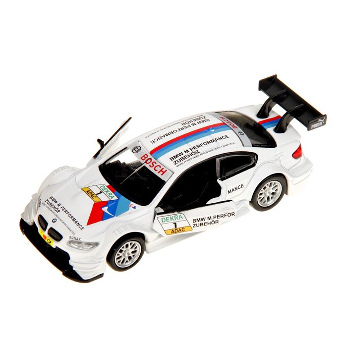 Машина металлическая инерционная BMW M3, масштаб 1:42