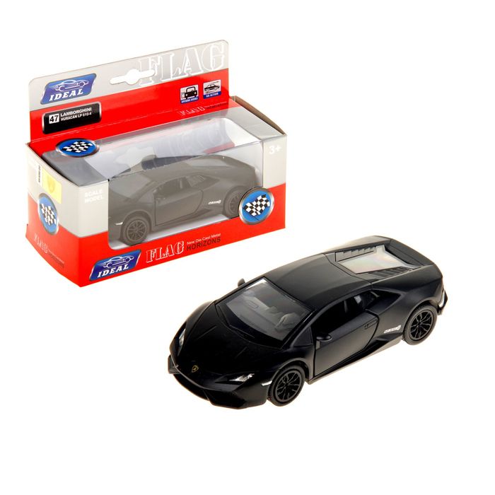 Машина металлическая инерционная Lamborgini Huracan, масштаб 1:30/39