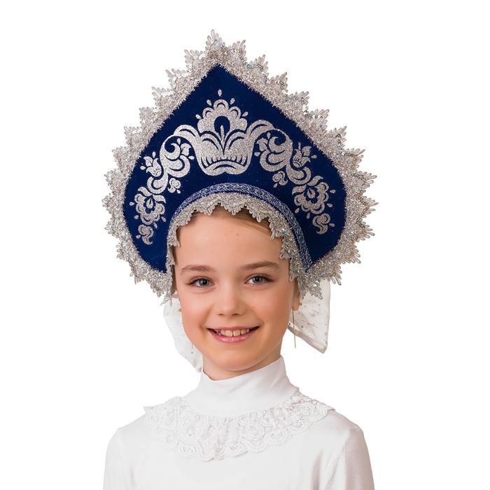 Кокошник детский "Морозный"